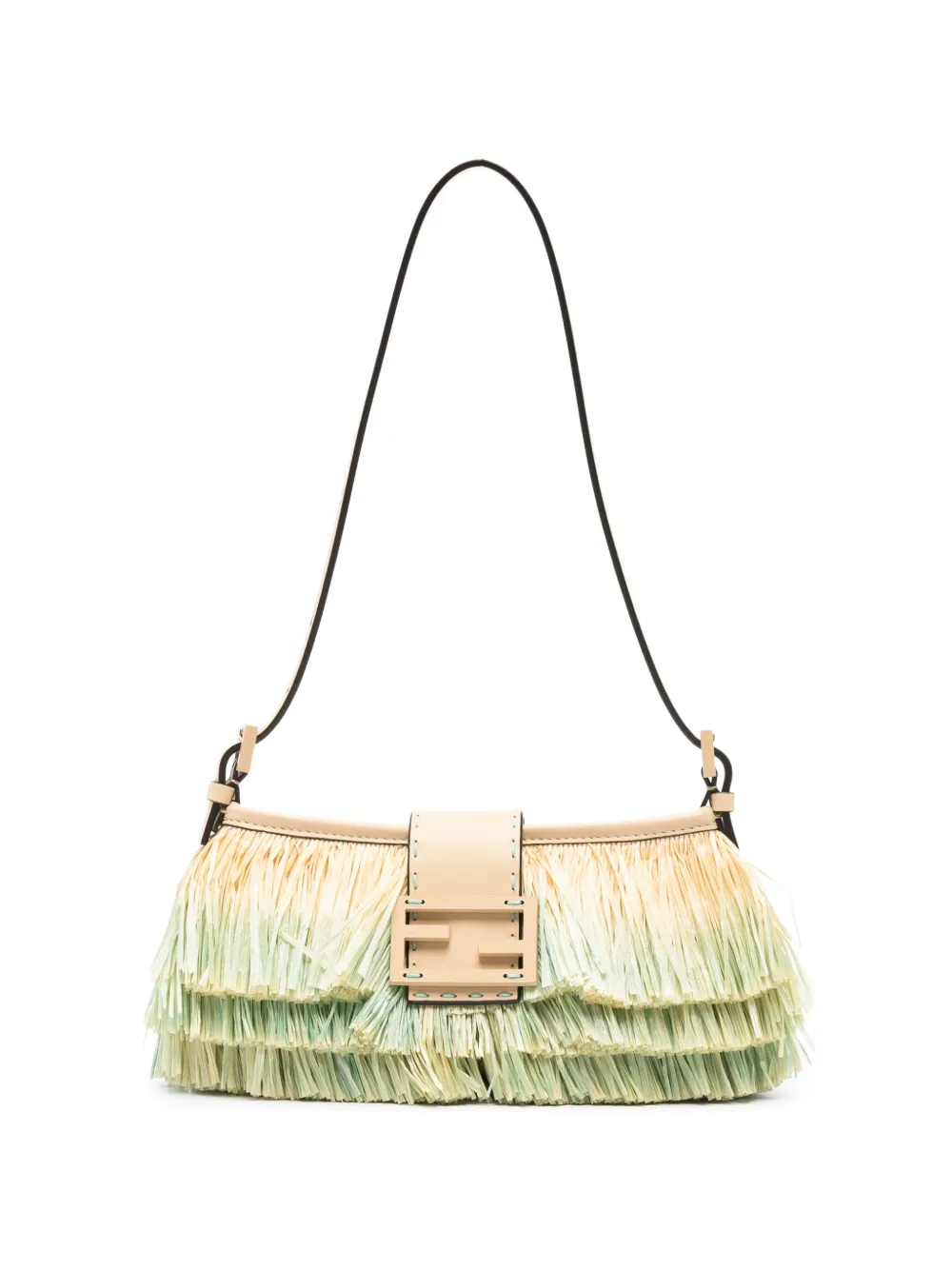 FENDI Baguette fringed shoulder bag
