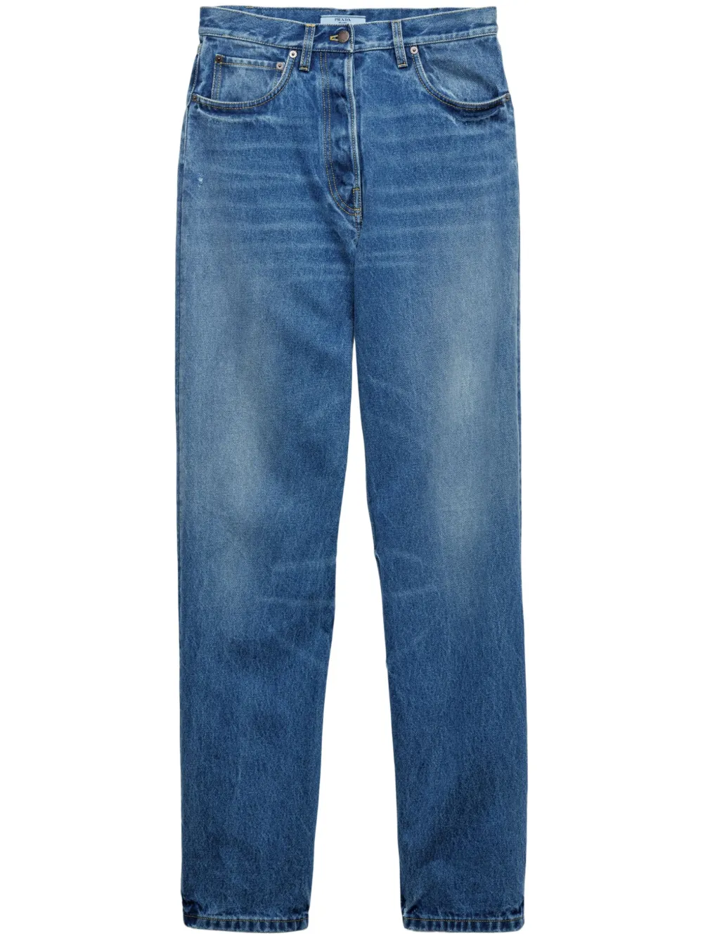 Prada faded straight-leg jeans