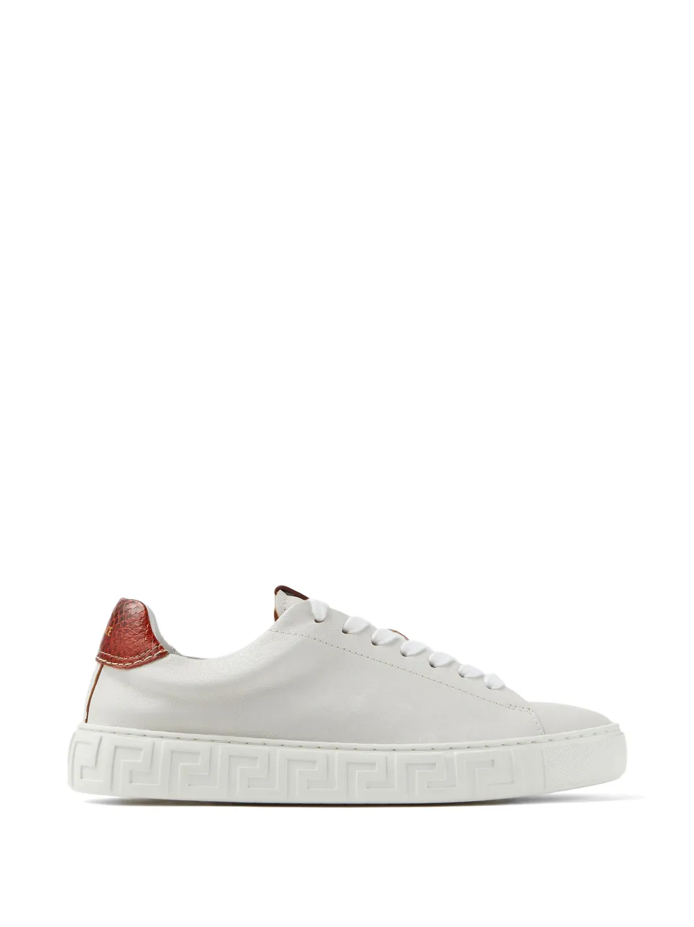 Versace Greca leather sneakers