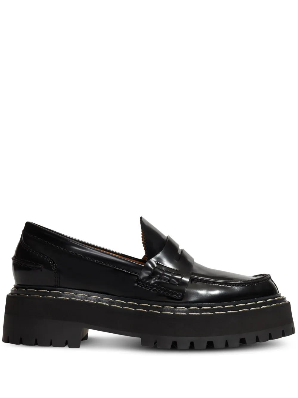 Proenza Schouler lug-sole leather loafers