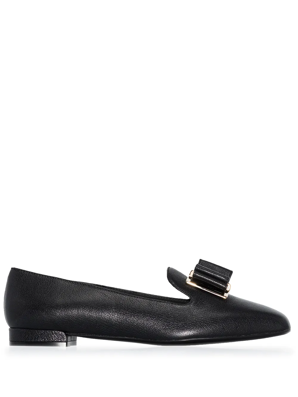 Ferragamo Zaneta double-bow moccasins